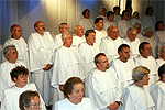 Der Seniorenchor beim Musical Wartesaal